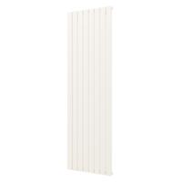 Plieger Designradiator Cavallino Retto Enkel 1332 Watt Middenaansluiting 200x60,2 cm Mat Wit - thumbnail