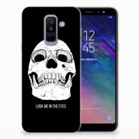Silicone Back Case Samsung Galaxy A6 Plus (2018) Skull Eyes - thumbnail