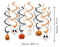 Swirl Decoraties Halloween Halloween (12st) - thumbnail