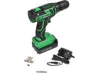 Hofftech Accu boormachine - LED-lamp - batterij-indicator - 20V - 1.3 Ah - thumbnail