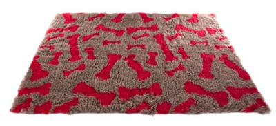 VETBED PRINT HART / LUIPAARDPRINT BEIGE / ZWART GERECYCLED 50X75 CM