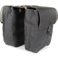 BROOKS fietstas dubbel brick lane grijs bruin - thumbnail