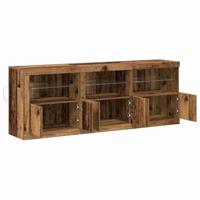 Dressoir Oud hout 181.5 x 37 x 67 cm Bewerkt hout - thumbnail