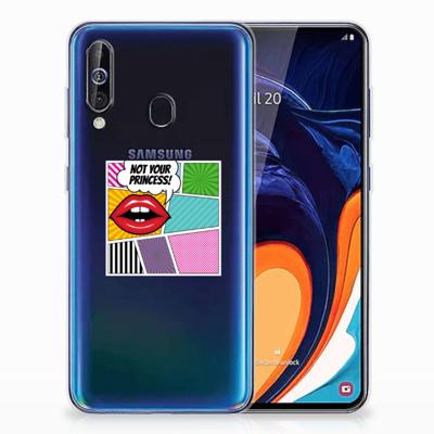 Samsung Galaxy A60 Silicone Back Cover Popart Princess Samsung Galaxy A60 Silicone Back Cover Popart Princess