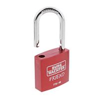Burg Wächter 39431 Hangslot 40.00 mm Verschillend sluitend Rood Sleutelslot - thumbnail