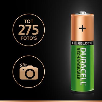 Duracell AA 1300mAh Stay Charged 4x - thumbnail