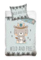 Dreamee Dekbedovertrek Wild and Free 140 x 200 cm - thumbnail