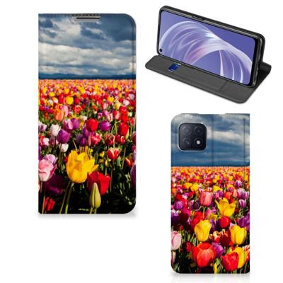 OPPO A73 5G Smart Cover Tulpen OPPO A73 5G Smart Cover Tulpen