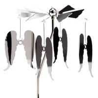 Engel Vleugels Draaiende Waxinelichthouder Caroussel - thumbnail