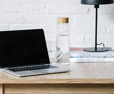 Fles Andrea House ms70099 Glas Bamboe 1 L