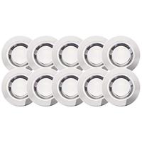 Brilliant G03093/82 Cosa 30 LED-inbouwlamp Set van 10 stuks LED LED vast ingebouwd 1.5 W RVS - thumbnail