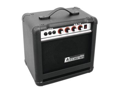 DIMAVERY BA-15 Bass Amplifier 15W black