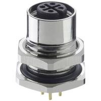 Lutronic 1221 12 T9CP Sensor/actuator inbouwconnector M12 Aantal polen (sensoren): 12 Bus, inbouw 1 stuk(s) - thumbnail