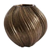 Light & Living Vaas 'Yatung' 32cm, kleur Antiek Brons - thumbnail