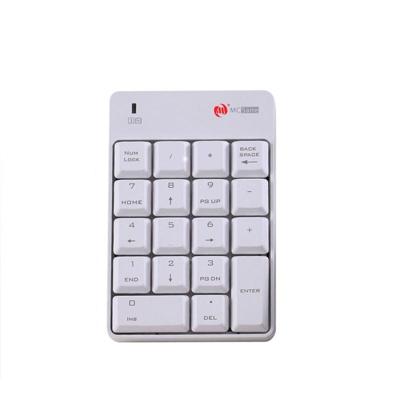 SK-51AG 2-in-1 2.4G numerieke Wireless USB toetsenbord & Mini Calculator Laptop Desktop PCwit