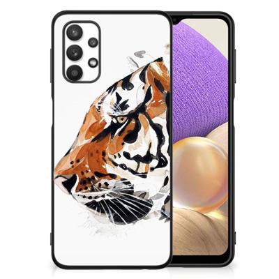 Kleurrijke Telefoonhoesje Samsung Galaxy A32 5G Watercolor Tiger