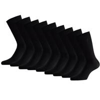 Apollo Sokken Basic Bamboo Zwart 9-pack-39/42 - thumbnail