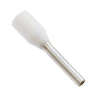 Weidmüller 0462900000 Adereindhulzen 0.75 mm² Deels geïsoleerd Wit 500 stuk(s) - thumbnail