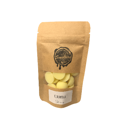Smelters Wax Melts Geurwax 'Citronella' mild - 40 gram Smelters Wax Melts Geurwax 'Citronella' mild - 40 gram