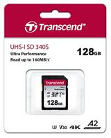 Transcend UHS-I U3 A2 SDXC 340S SD kaart 128 GB - thumbnail