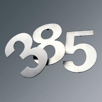 Basi 7300-0003 Huisnummerbord RVS