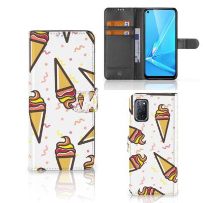 OPPO A72 | OPPO A52 | Book Cover | Icecream OPPO A72 | OPPO A52 | Book Cover | Icecream