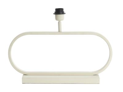 Light & Living Tafellamp 'Jamiro' 29cm, kleur Crème (excl. kap)