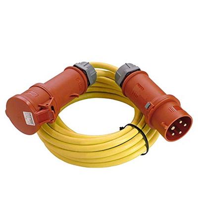 AS Schwabe 60715 Stroom Verlengkabel 16 A Geel 25.00 m N07V3V3-F 5G 1,5 mm² - thumbnail