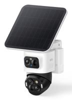 eufy Security eufyCam S4, draadloze solar beveiligingscamera buiten, triple lens Bullet-PTZ, 4K UHD, 360° pan & tilt, auto-tracking, 8× hybride zoom, kleurennachtzicht, compatibel met HomeBase S380 - thumbnail