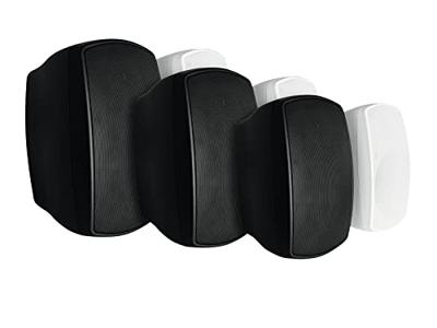 Omnitronic OD-8 On-Wall speaker Zwart 120 W 30 Hz - 20000 Hz 2 stuk(s)