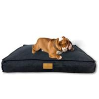 Hondenkussen Velours Luxe Serie - Zwart - thumbnail