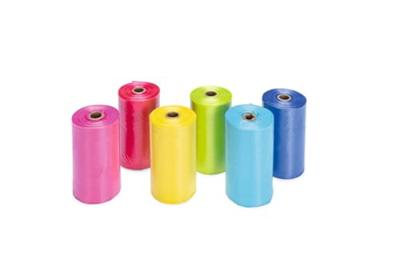 Beeztees Poepzak navul regenboog 6x20st