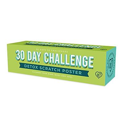 Gift Republic 30 Dagen Uitdaging Poster Fitness Detox