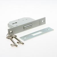 Nemef schuifdeurslot vleugel/nachtschoot - doornmaat 40mm - klavier - 605 - thumbnail