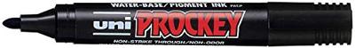 Markeerstiften Uni-Ball Prockey PM-122 Zwart (12 Stuks)