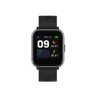 Denver SW-164BLACK, Bluetooth smartwatch, meting van lichaamstemperatuur, zuurstof en hartslag, sportactiviteitstracker, compatibel met iOS en Android. - thumbnail