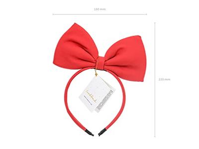 Diadeem met Strik Rood