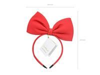 Diadeem met Strik Rood - thumbnail