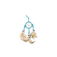 Dromenvanger Blauw met Veren (5 cm) - thumbnail