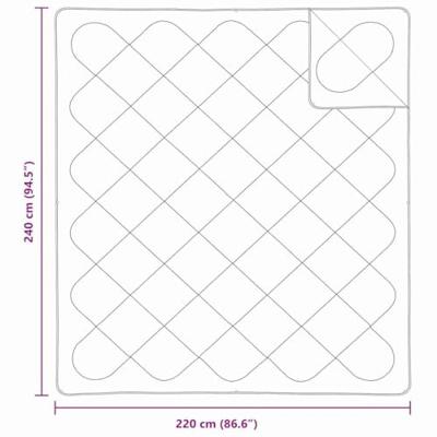 Dekens & Dekbedden Wit 240 x 220 cm Microvezel