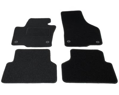 Automatten op maat - zwart stof - VW Tiguan 2007-2017