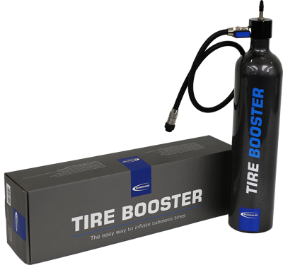 Schwalbe tire booster luchtpomp tubeless incl montage riem 6080.01