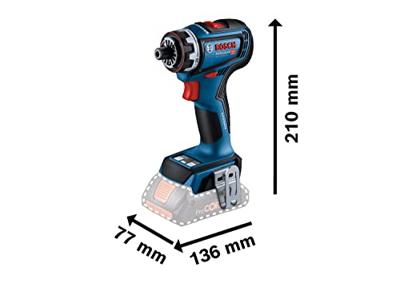 Bosch Blauw GSR 18V-90 FC Accuboormachine 18V | Zonder accu&apos;s en lader - 06019K6202