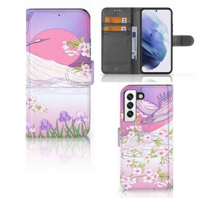 Samsung Galaxy S22 | Telefoonhoesje | Met pasjeshouder | Bird Flying Samsung Galaxy S22 | Telefoonhoesje | Met pasjeshouder | Bird Flying