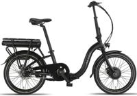 Altec Compact Vouwfiets 20 Inch 39 cm Unisex 7V Hydraulische schijfrem Matzwart - thumbnail