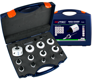 Rotec Gatzagenset &apos;&apos;allround&apos;&apos; quick-change bim-co 16-delig
