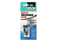 Bison secondelijm Vloeibaar, 3 x tube van 1 g, op blister - thumbnail