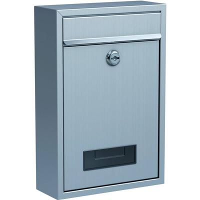 Basi 2170-0308 BK 100 Brievenbus RVS Sleutelslot Basi 2170-0308 BK 100 Brievenbus RVS Sleutelslot