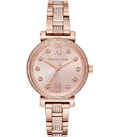 Horlogeband Michael Kors MK3882 Staal Rosé 14mm - thumbnail