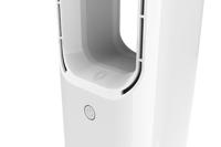 Silvergear Bladloze Ventilator met LED Verlichting - 14 x 11 x 34,5 cm - thumbnail